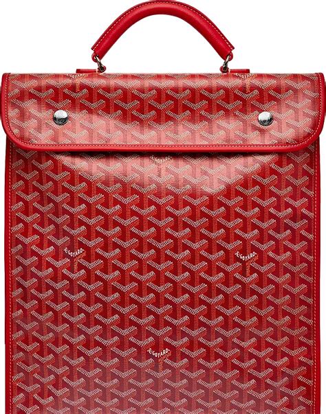 red Goyard backpack